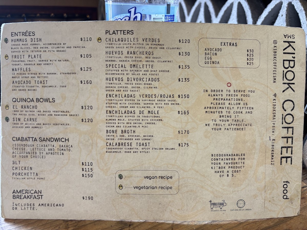 KI'BOK COFFEE SMA Menu - Image 3
