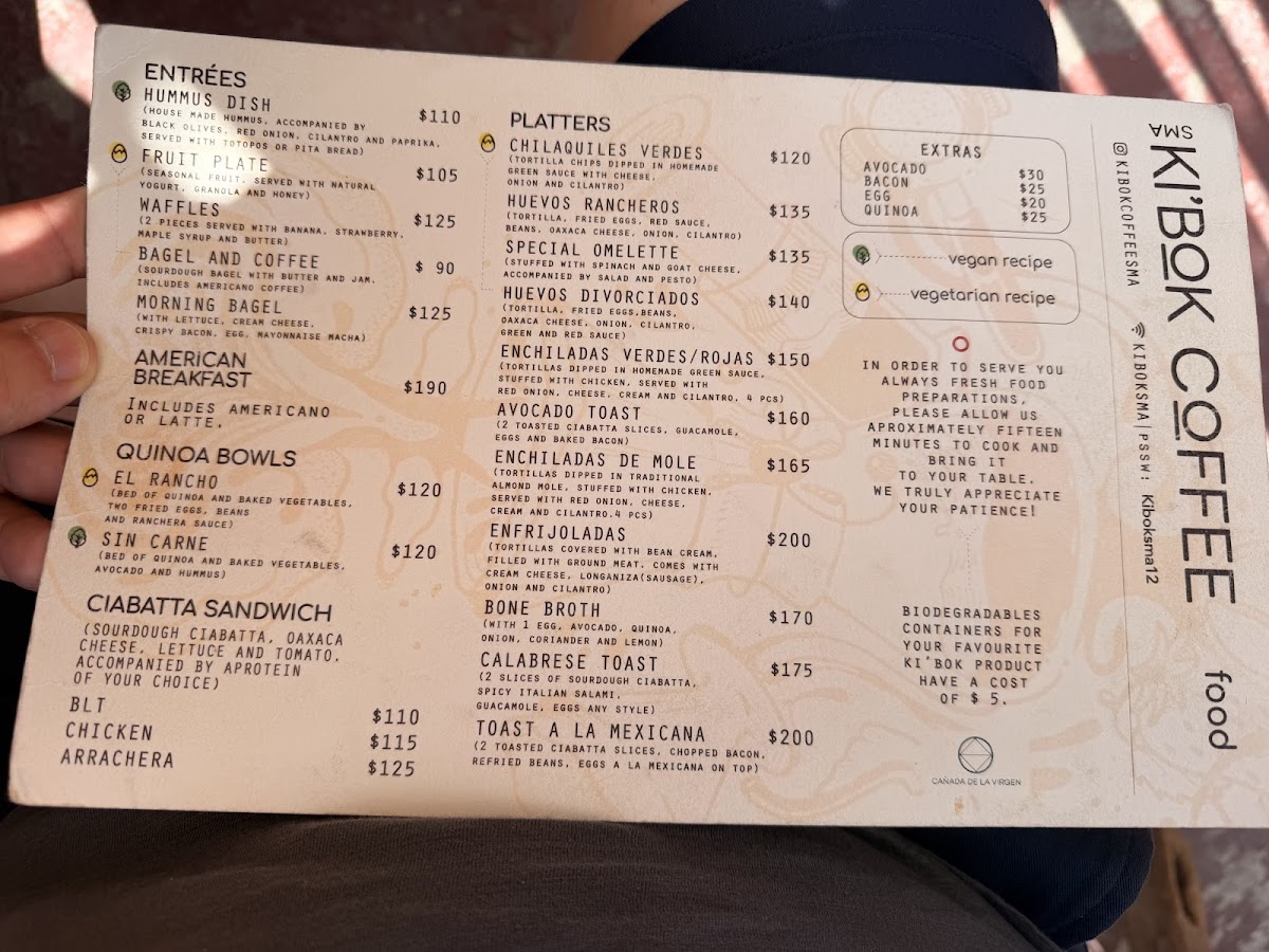 KI'BOK COFFEE SMA Menu - Image 4