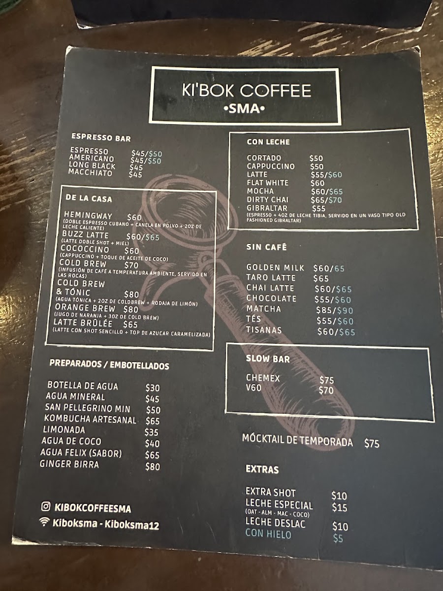 KI'BOK COFFEE SMA Menu - Image 5